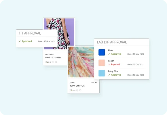 Sample Feedback & Approvals